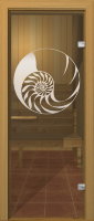 Дверь для бани Астрал Дизайн Наутилус Р29