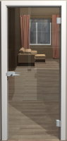 Дверь стеклянная Астрал Дизайн Модус-01