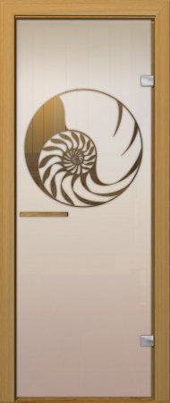 Дверь для бани Астрал Дизайн Наутилус Р30