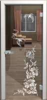 Дверь стеклянная Астрал Дизайн Колибри