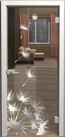 Дверь стеклянная Астрал Дизайн Левис-01