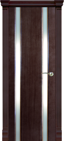 Дверь межкомнатная Varadoor Палермо Венге две вставки