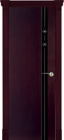 Дверь межкомнатная Varadoor Соренто Венге вставка Искра
