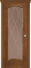 Дверь межкомнатная Varadoor Экзотика Анегри тон1 стекло Версаль - Карниз