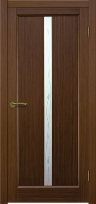 Дверь межкомнатная Matadoor М-порте Атик Орех люкс Стекло 1