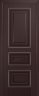 Дверь межкомнатная ProfilDoors 25U Темно-коричневый