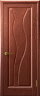 Дверь межкомнатная Luxor Торнадо Красное дерево Глухая
