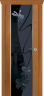 Дверь межкомнатная Varadoor Палермо Анегри тон2 стекло Клематис черный - Карниз