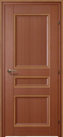 Дверь межкомнатная Краснодеревщик 3343 Декор Грецкий орех