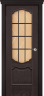 Дверь межкомнатная Varadoor Анкона Ясень тон 7 Версаль с решеткой - Карниз