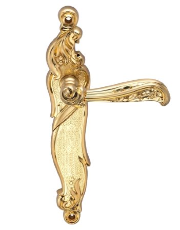 Дверная ручка ARCHIE GENESIS RIZO S. GOLD матовое золото