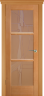 Дверь межкомнатная Varadoor Рубикон Анегри тон 3 витраж Абстракция с перемычками - Карниз