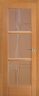 Дверь межкомнатная Varadoor Рубикон Анегри тон 3 витраж Абстракция с перемычками - Наличник