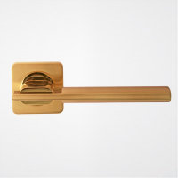 Дверная ручка ROSSI TESA LD 176-F21 SG/GP золото матовое/золото