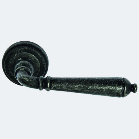 Дверная ручка ROSSI LYON AS серебро античное