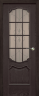 Дверь межкомнатная Varadoor Анкона Ясень тон 7 Виттория 2 бронза с решеткой - Наличник