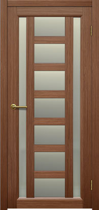 Дверь межкомнатная Matadoor М-порте Капелла Орех люкс Стекло 1