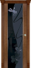 Дверь межкомнатная Varadoor Палермо Анегри тон1 стекло Клематис черный - Капитель
