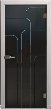 Дверь стеклянная Астрал Дизайн Виа