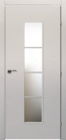 Дверь межкомнатная Краснодеревщик 5066 Белый CPL матовое стекло
